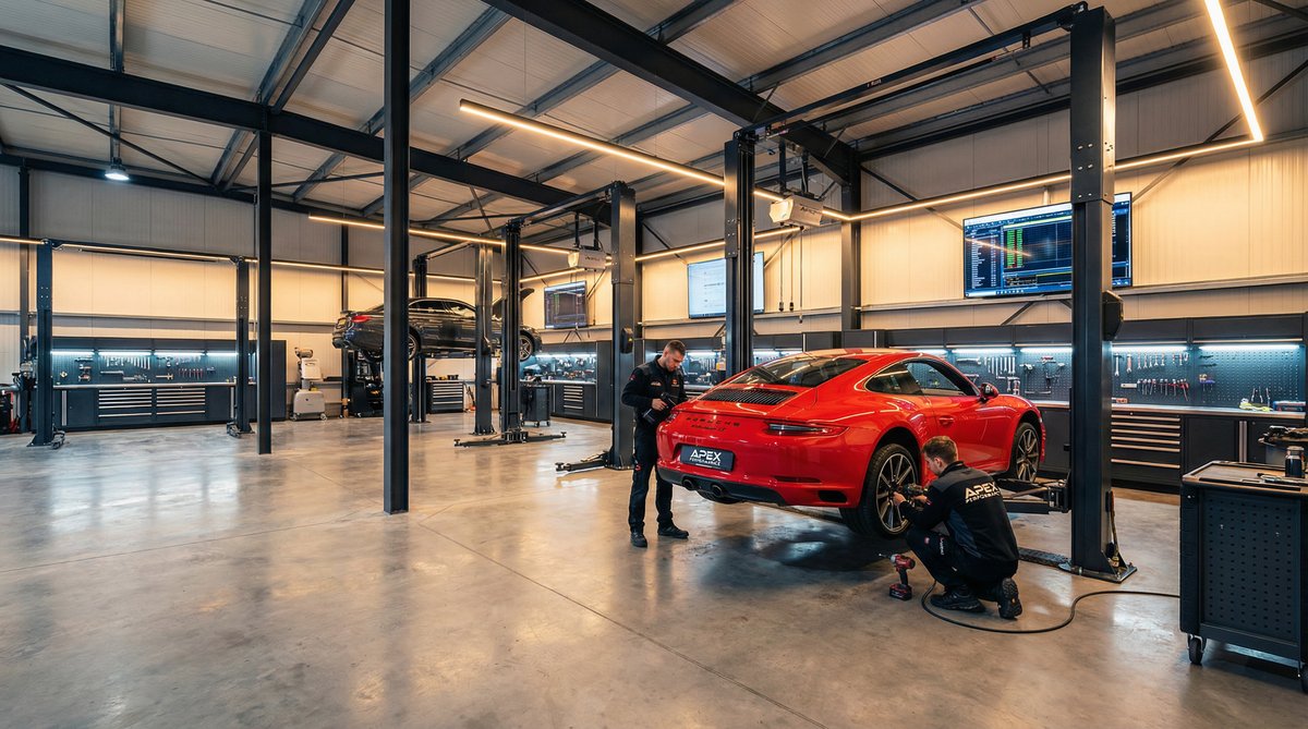 成人视频汽车改装门店实景